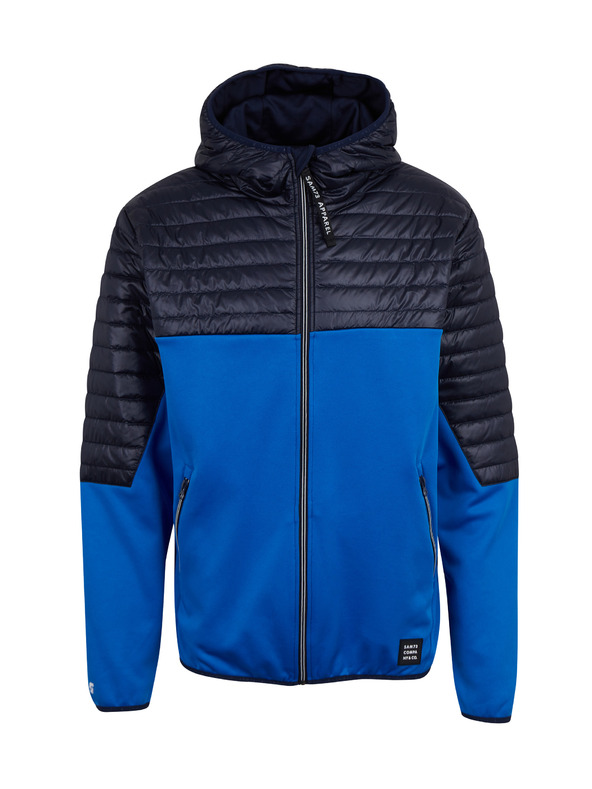 Sam 73 Crno-plava muška lagana prošivena jakna SAM 73 Vader