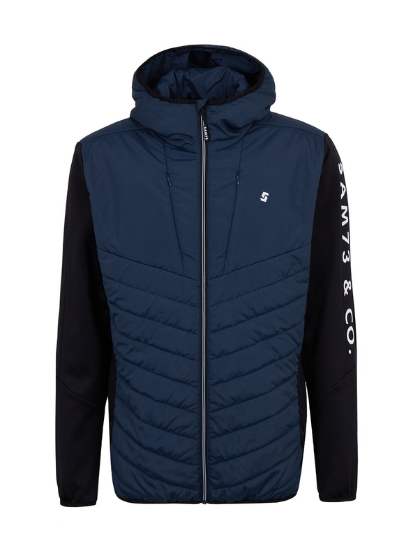 Sam 73 Tamnoplava muška lagana prošivena jakna SAM 73 Travis