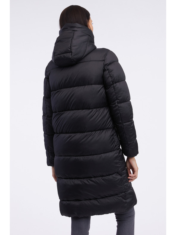 Sam 73 Crni ženski zimski prošiveni kaput SAM 73 Hedvika