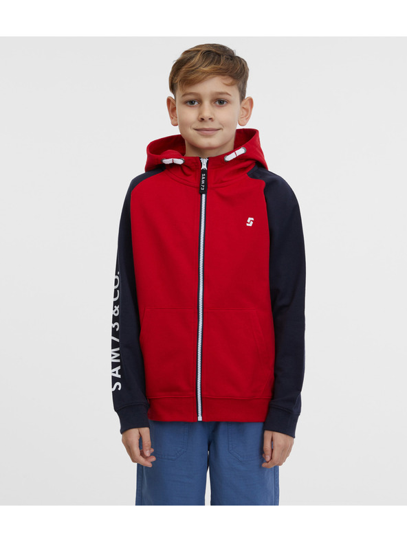 Sam 73 Crno-crvena majica za dječake SAM 73 Next