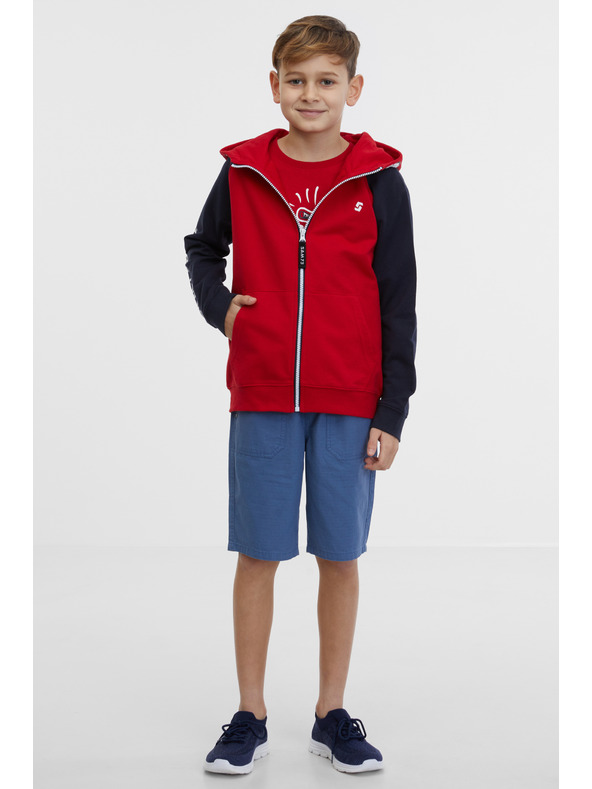 Sam 73 Crno-crvena majica za dječake SAM 73 Next