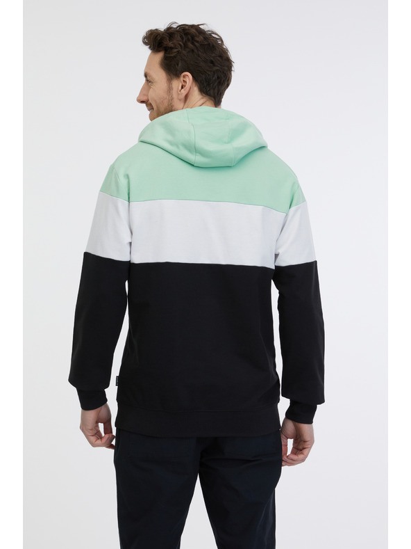 Sam 73 Zeleno-crna muška majica s kapuljačom SAM 73 Gerado