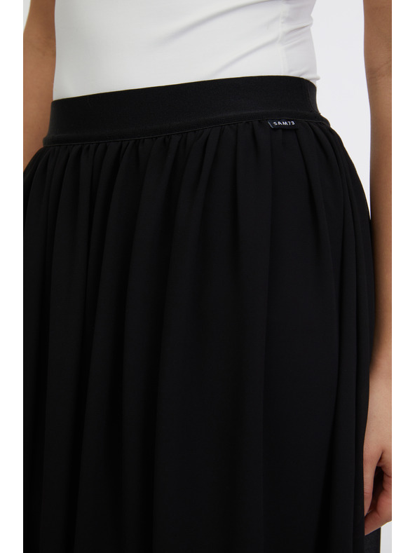 Sam 73 Crna ženska midi suknja SAM 73 Evelina