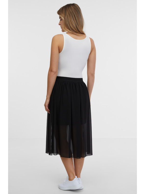 Sam 73 Crna ženska midi suknja SAM 73 Evelina