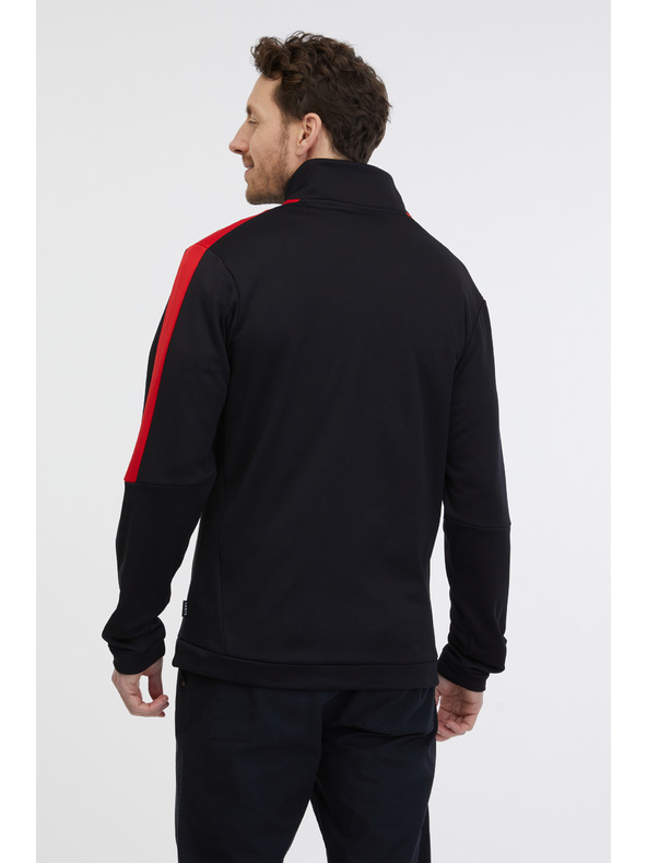 Sam 73 Crna muška majica s patentnim zatvaračem SAM 73 Lucas