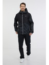 Sam 73 Crna muška lagana jakna s uzorkom SAM 73 Antonio