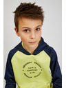 Sam 73 Plavo-žuta majica s kapuljačom za dječake SAM73 Draco