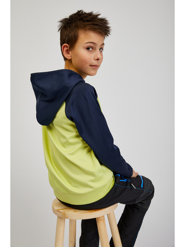 Sam 73 Plavo-žuta majica s kapuljačom za dječake SAM73 Draco