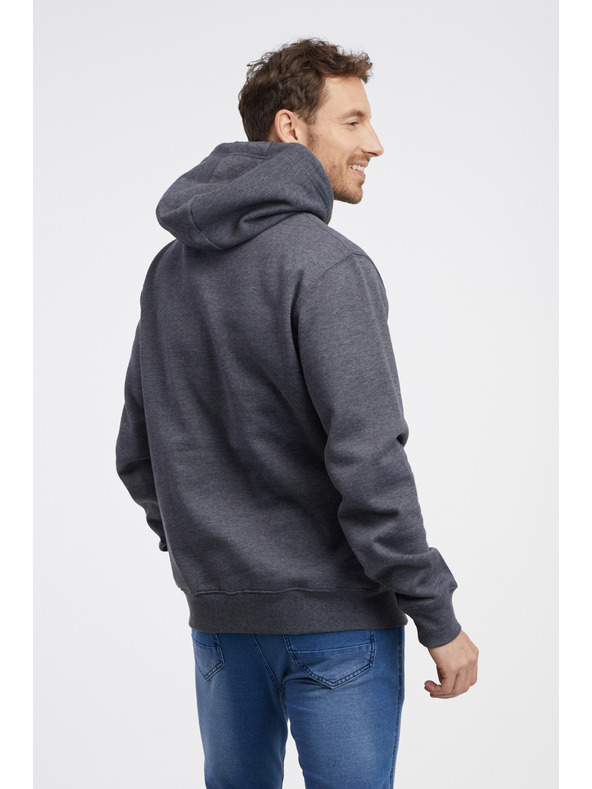 Sam 73 SAM 73 Albus siva muška tigrasta majica s kapuljačom