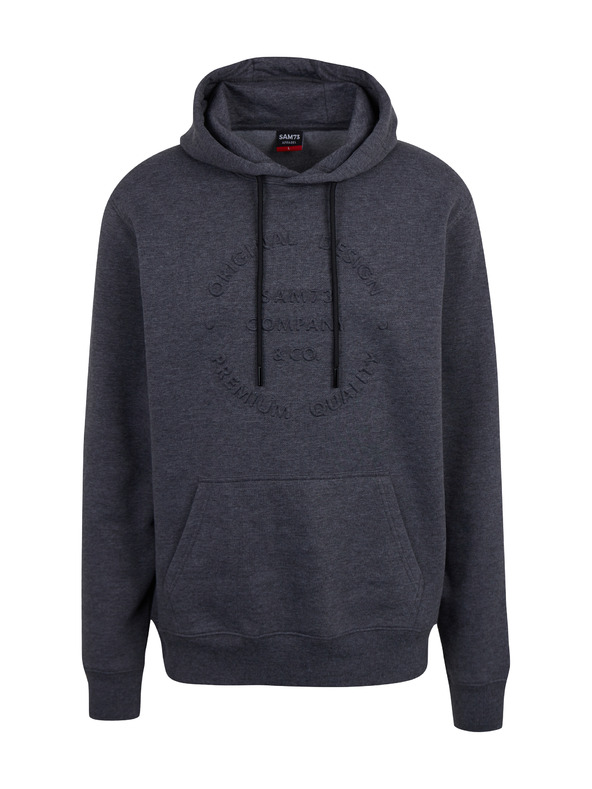 Sam 73 SAM 73 Albus siva muška tigrasta majica s kapuljačom