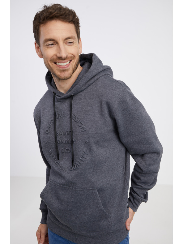 Sam 73 SAM 73 Albus siva muška tigrasta majica s kapuljačom