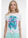 Sam 73 Bijela majica za djevojčice SAM 73 Kiara