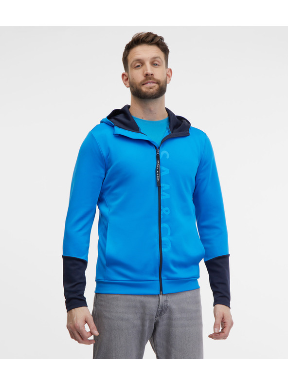 Sam 73 Plava muška majica s kapuljačom SAM 73 Emanuel