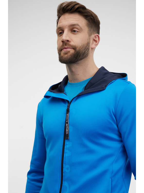 Sam 73 Plava muška majica s kapuljačom SAM 73 Emanuel