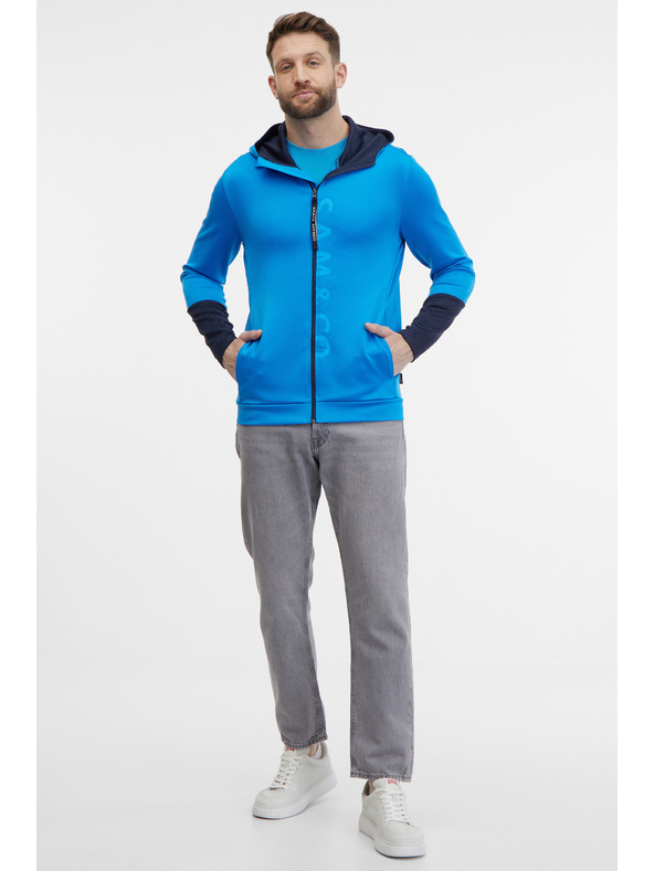 Sam 73 Plava muška majica s kapuljačom SAM 73 Emanuel