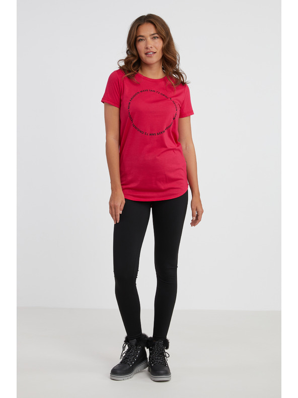 Sam 73 Tamno roza ženska majica SAM 73 Doris