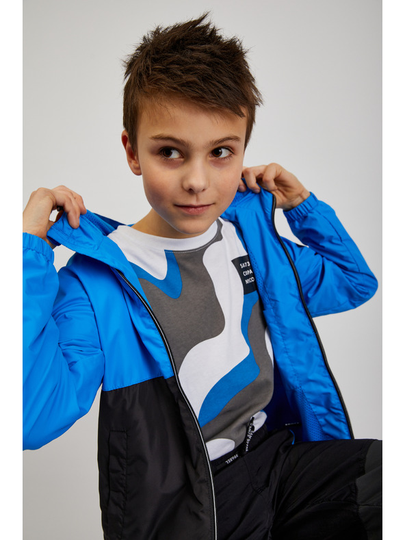 Sam 73 Crno-plava jakna za dječake SAM73 Apus