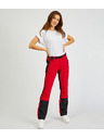Sam 73 Crno-crvene ženske hlače s odvojivom nogavicom SAM73 Aries