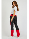 Sam 73 Crno-crvene ženske hlače s odvojivom nogavicom SAM73 Aries
