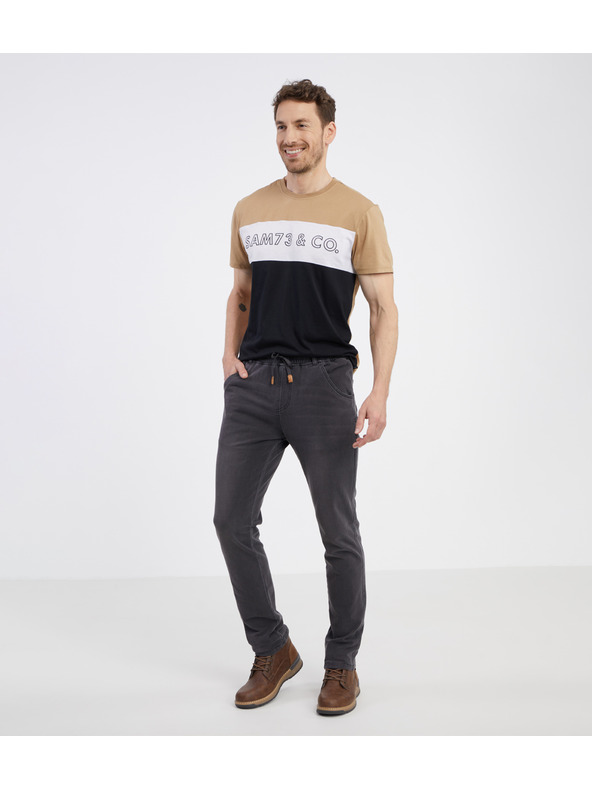 Sam 73 SAM 73 Gandalf tamnosive muške hlače