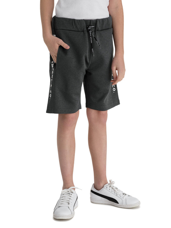 Sam 73 Tamnosive dječačke kratke hlače s lampama SAM 73