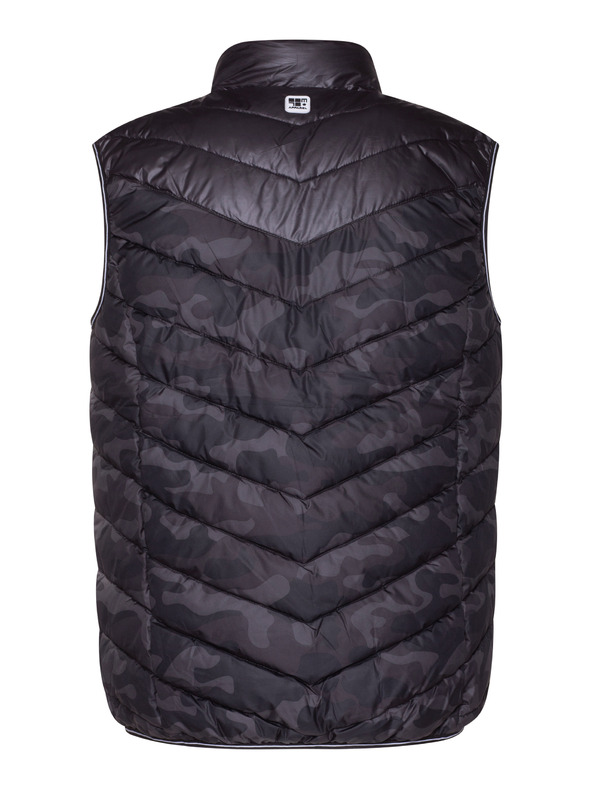 Sam 73 Crni muški prošiveni vojni prsluk SAM 73 Gorm