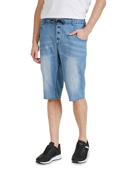 Sam 73 Plave muške traper kratke hlače SAM 73 Kash