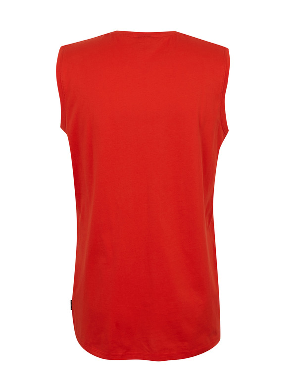 Sam 73 Crvena muška majica s natpisom SAM 73 Edgar