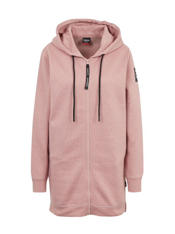 Sam 73 Stara roza ženska majica s kapuljačom na patentni zatvarač SAM 73 Drusilia