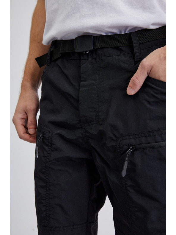 Sam 73 Crne muške sportske kratke hlače SAM73 Andalusit