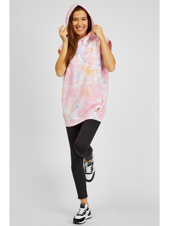 Sam 73 Ružičasta ženska majica bez rukava s uzorkom SAM73 Carina