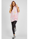 Sam 73 Ružičasta ženska majica bez rukava s uzorkom SAM73 Carina