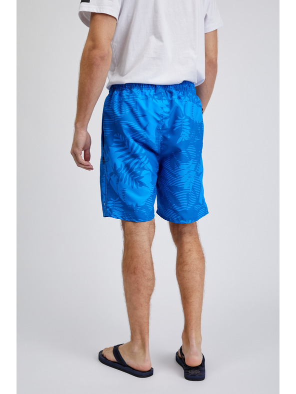 Sam 73 Plavi muški kupaći kostim s uzorkom SAM73 Leo