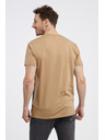Sam 73 Crno-smeđa muška majica kratkih rukava SAM 73 Seamus