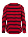 Sam 73 SAM 73 Ženska crvena prugasta majica dugih rukava Prudence