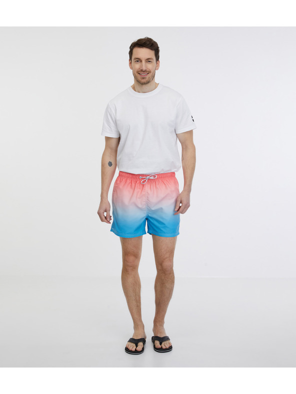 Sam 73 Ružičasto-plavi muški kupaći kostim SAM 73 Dino