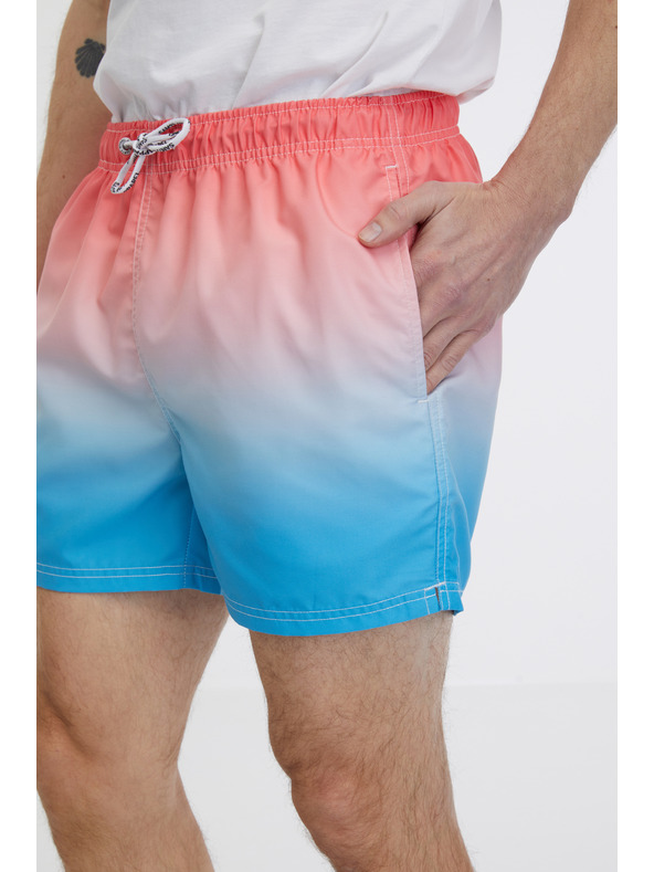 Sam 73 Ružičasto-plavi muški kupaći kostim SAM 73 Dino