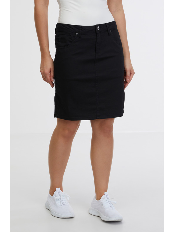 Sam 73 Crna ženska traper suknja SAM 73 Belén