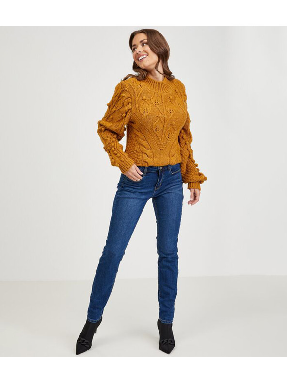 Orsay Tamnoplave ženske traperice uskog kroja ORSAY