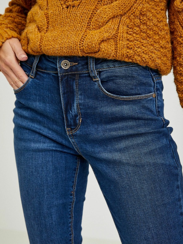 Orsay Tamnoplave ženske traperice uskog kroja ORSAY