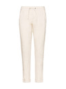 Sam 73 Krem ženske lanene hlače SAM 73