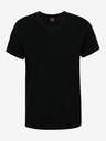 Sam 73 Crna muška majica kratkih rukava SAM 73 Blane