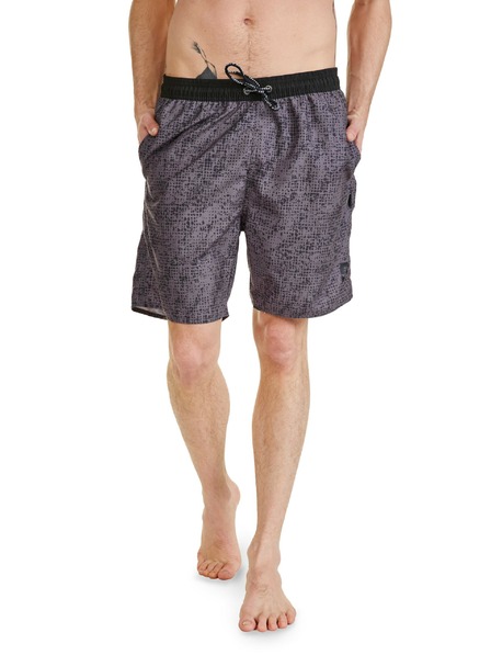 Sam 73 Tamnosive muške kratke hlače s uzorkom SAM 73 Noah