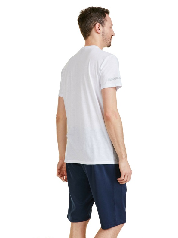 Sam 73 Bijela muška majica kratkih rukava SAM 73 Malcolm