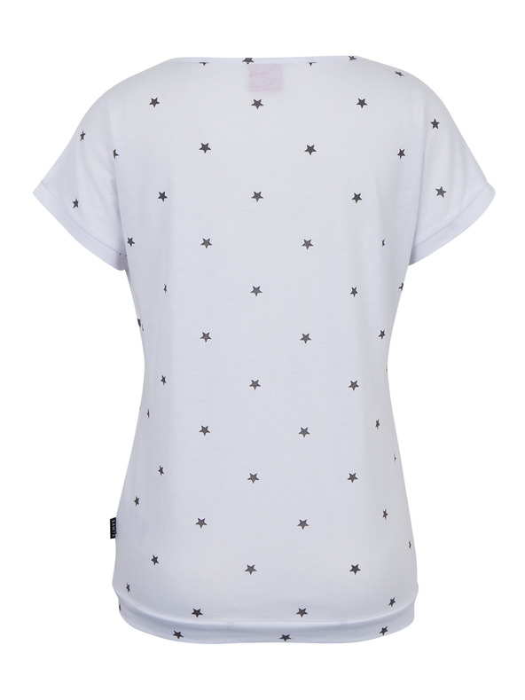 Sam 73 Bijela ženska majica s uzorkom SAM 73 Roxanne