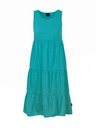 Sam 73 Tirkizna ženska ljetna haljina s volanom SAM 73 Chantal