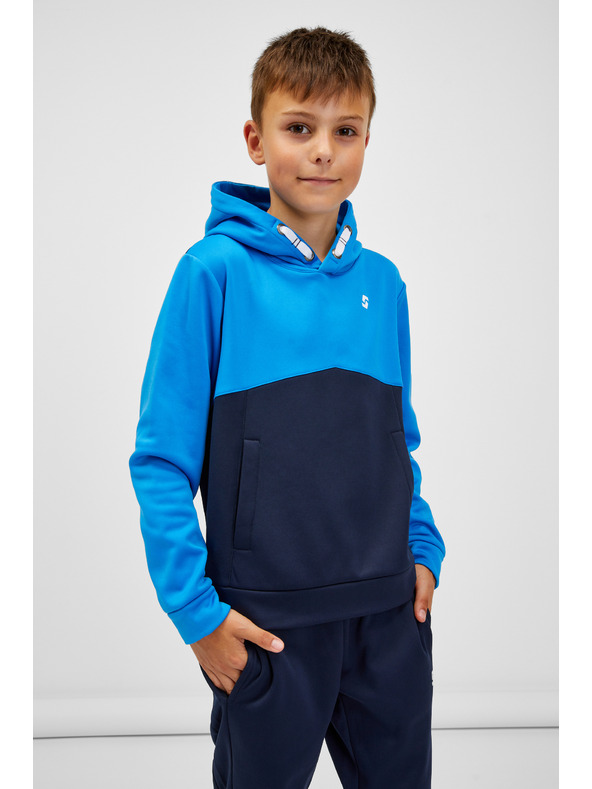 Sam 73 Plava dječačka majica s kapuljačom SAM 73 Gersemi