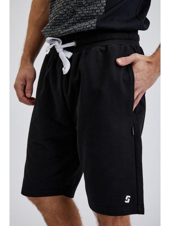 Sam 73 Crne muške kratke trenirke SAM73 Euklas