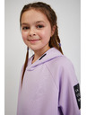 Sam 73 Svijetlo ljubičasta majica s kapuljačom za djevojčice SAM73 Virgo