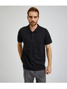 Sam 73 Crna muška pamučna polo majica SAM73 Chrys